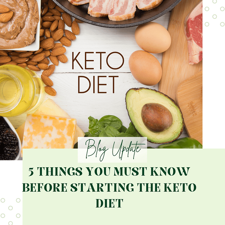 5 Things You must Know Before Starting the Keto Diet